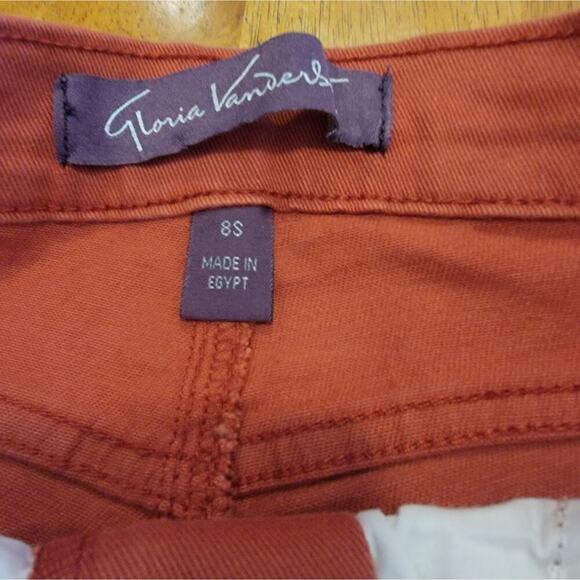 Womens Gloria Vanderbilt Straight Leg Denim Jeans Size 8 Short - Picture 3 of 10